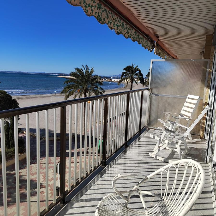 Apartamento Santa Pola Primera Linea De Playa 외부 사진